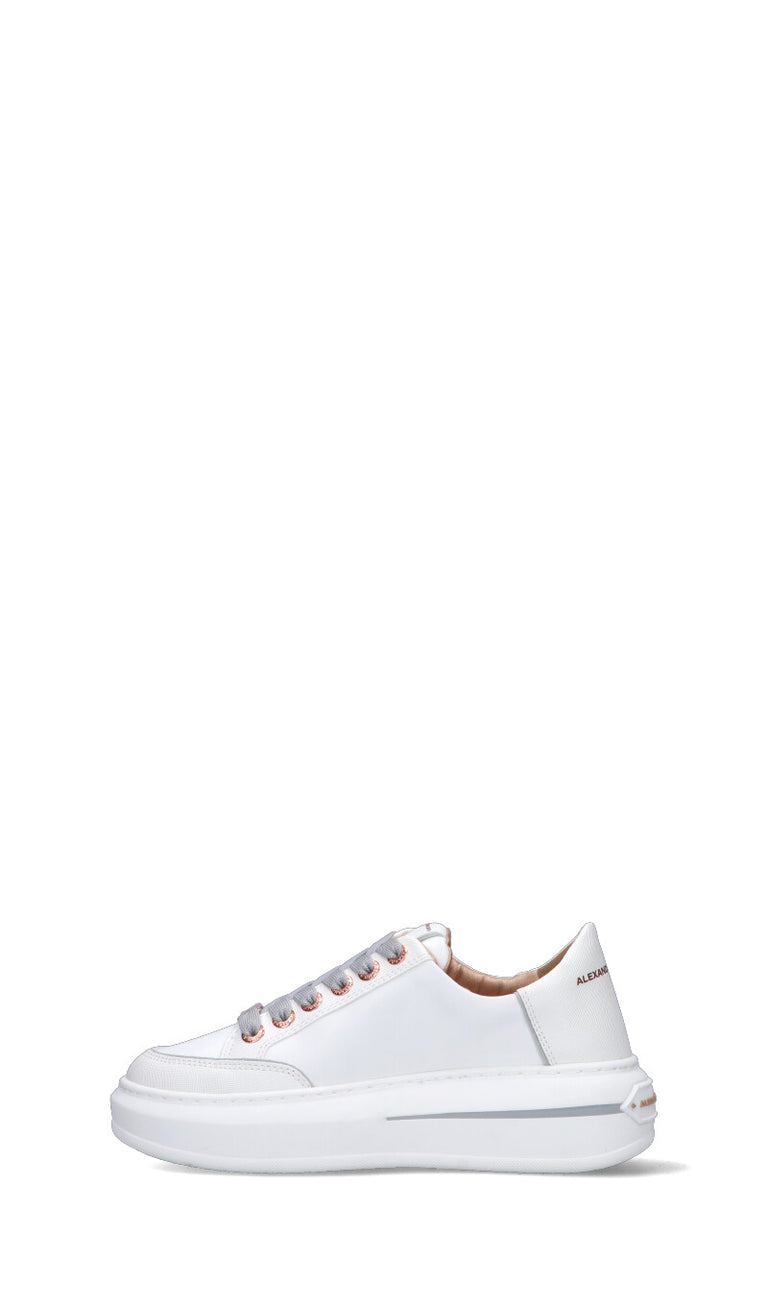 ALEXANDER SMITH Sneaker donna bianca in pelle