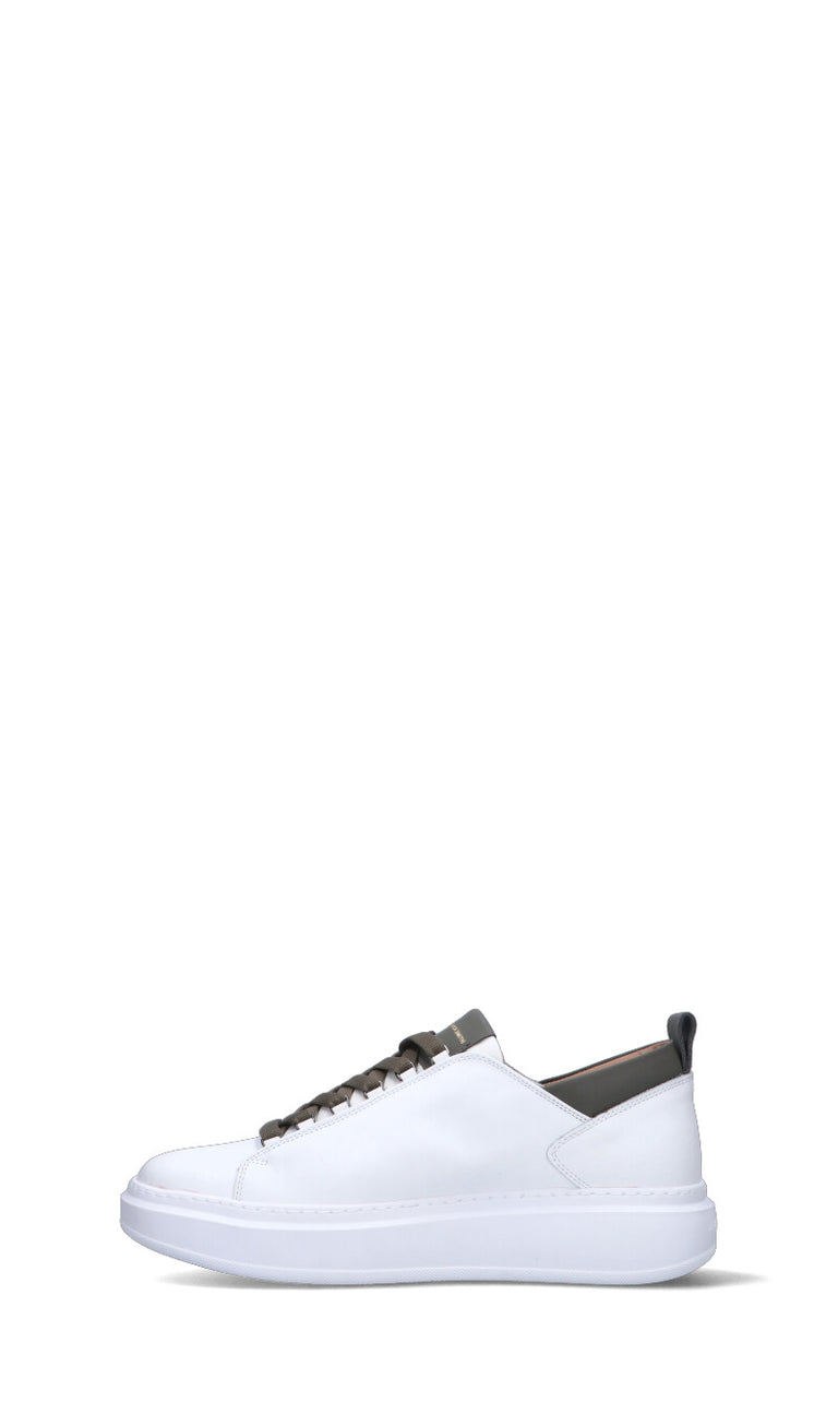 ALEXANDER SMITH Sneaker uomo bianca in pelle