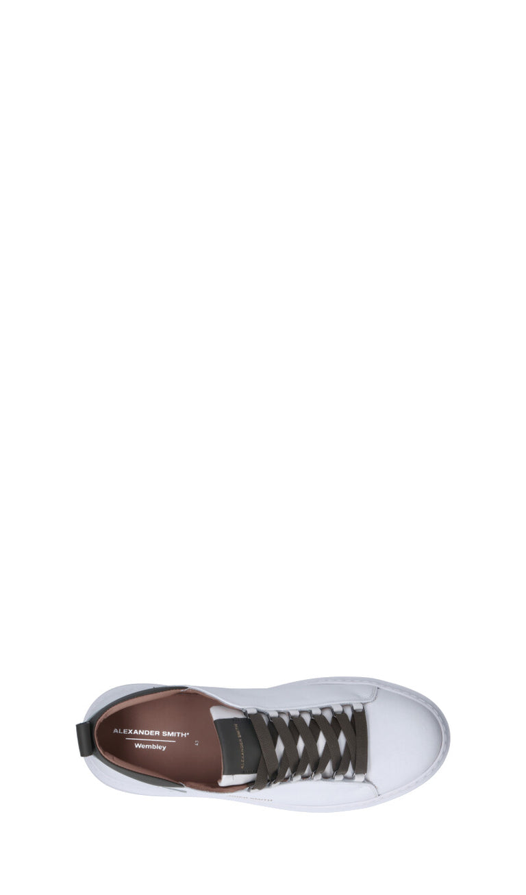 ALEXANDER SMITH Sneaker uomo bianca in pelle