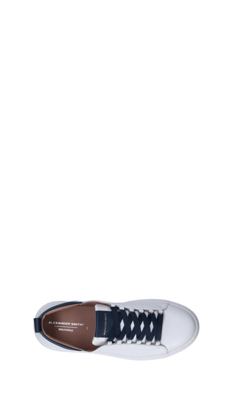 ALEXANDER SMITH Sneaker uomo bianca in pelle