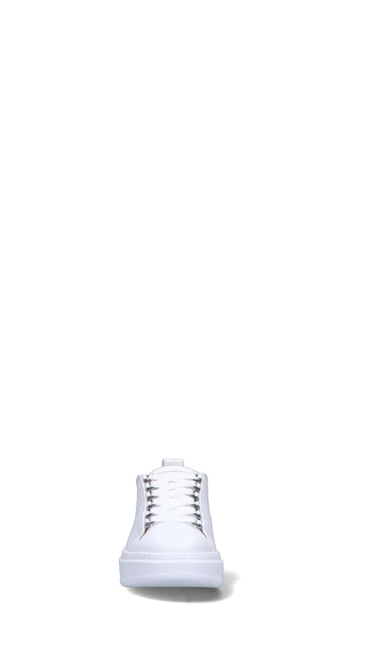 ALEXANDER SMITH Sneaker uomo bianca in pelle