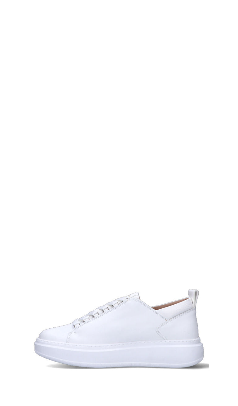ALEXANDER SMITH Sneaker uomo bianca in pelle