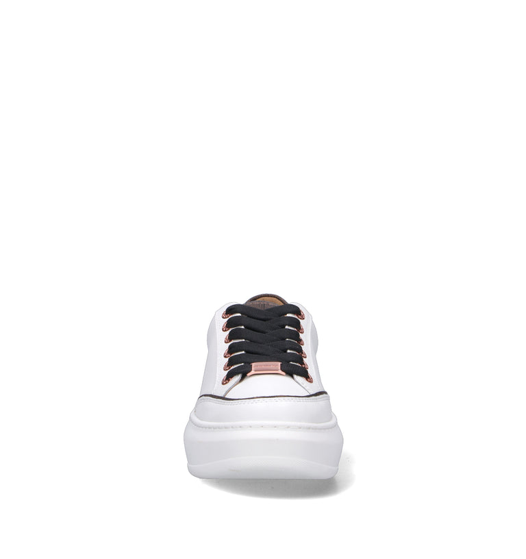 ALEXANDER SMITH Sneaker donna bianca in pelle
