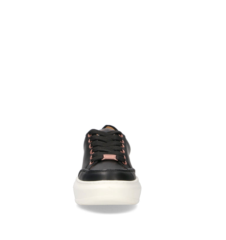 ALEXANDER SMITH Sneaker donna nera in pelle