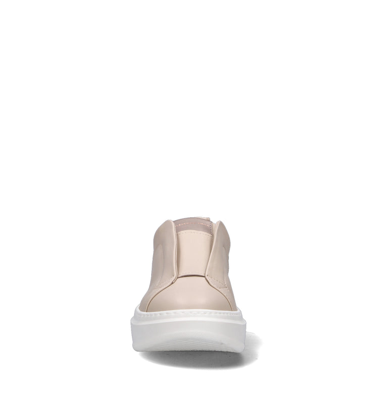 ALEXANDER SMITH Sneaker donna nude in pelle