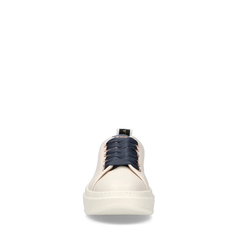 ALEXANDER SMITH Sneaker donna bianca in pelle