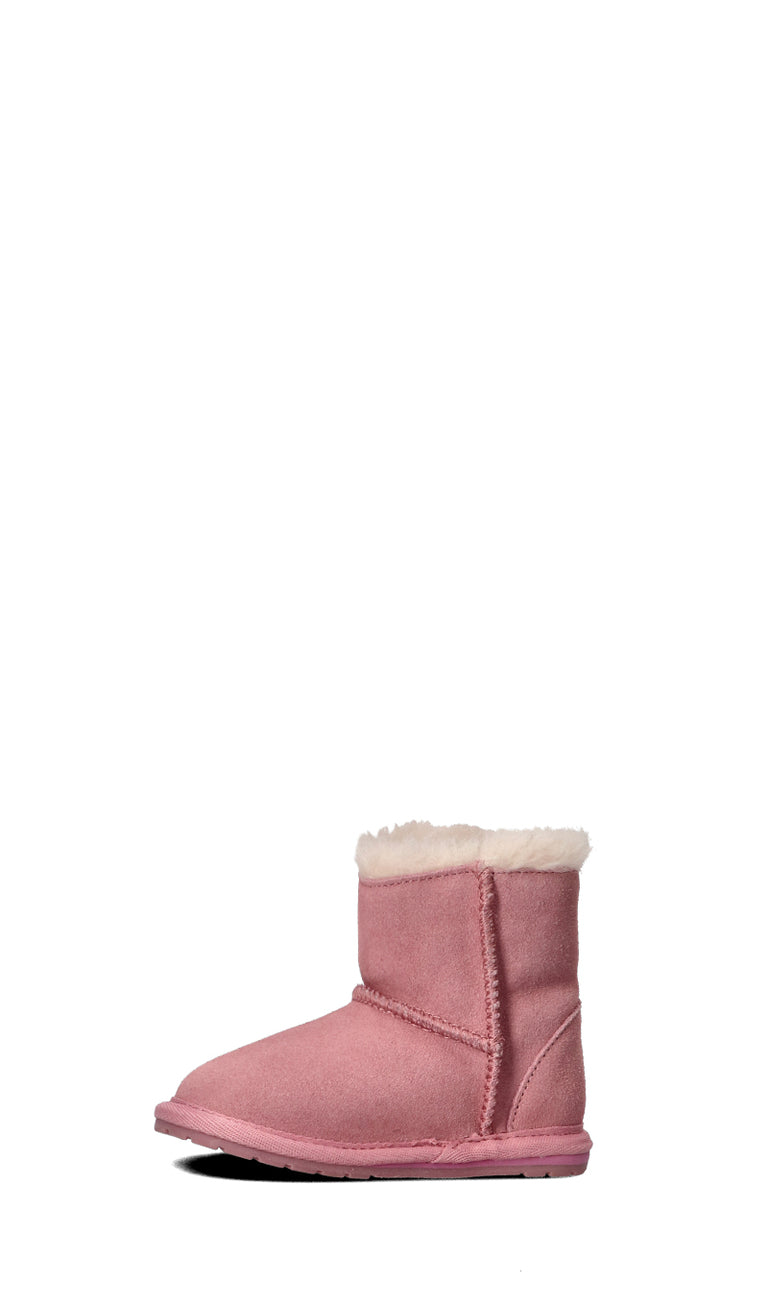 EMU TODDLE Stivaletto bimba rosa in suede