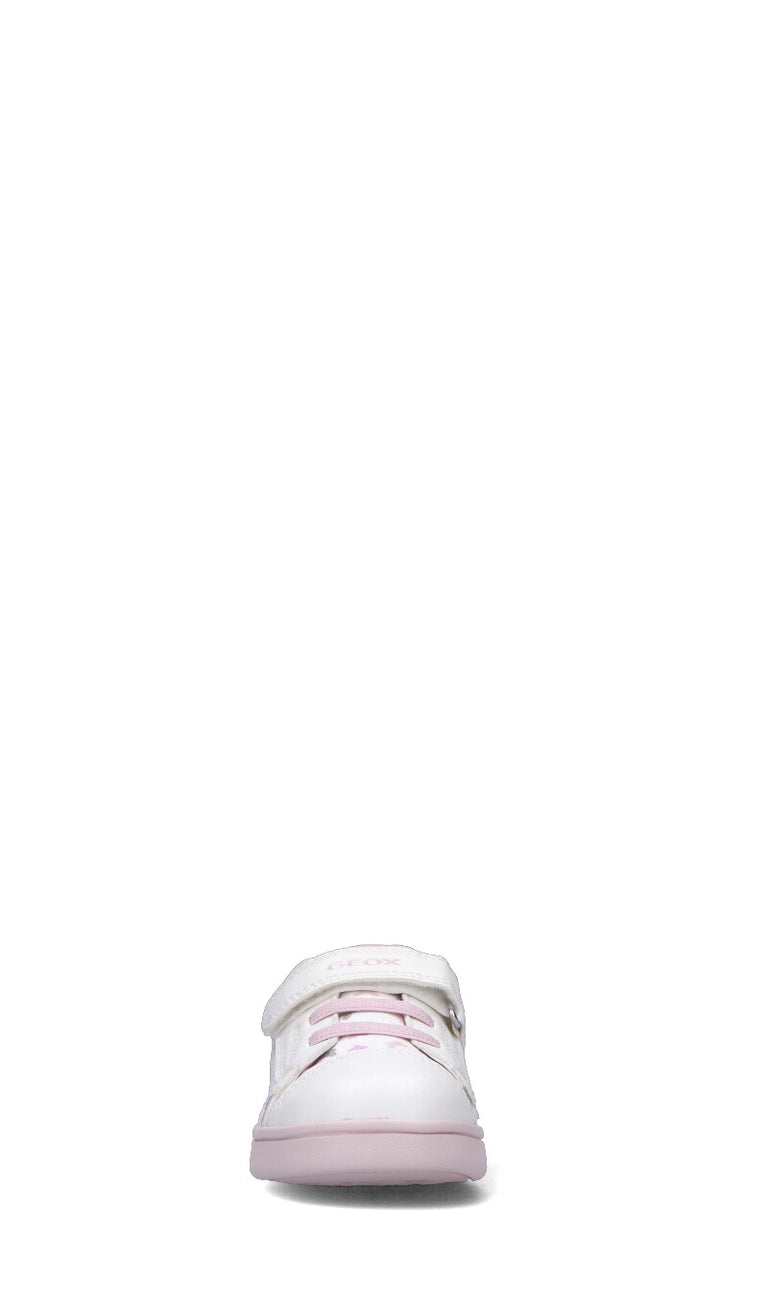 GEOX Sneaker ragazza bianca/rosa