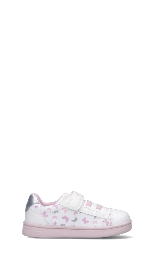 GEOX Sneaker ragazza bianca/rosa