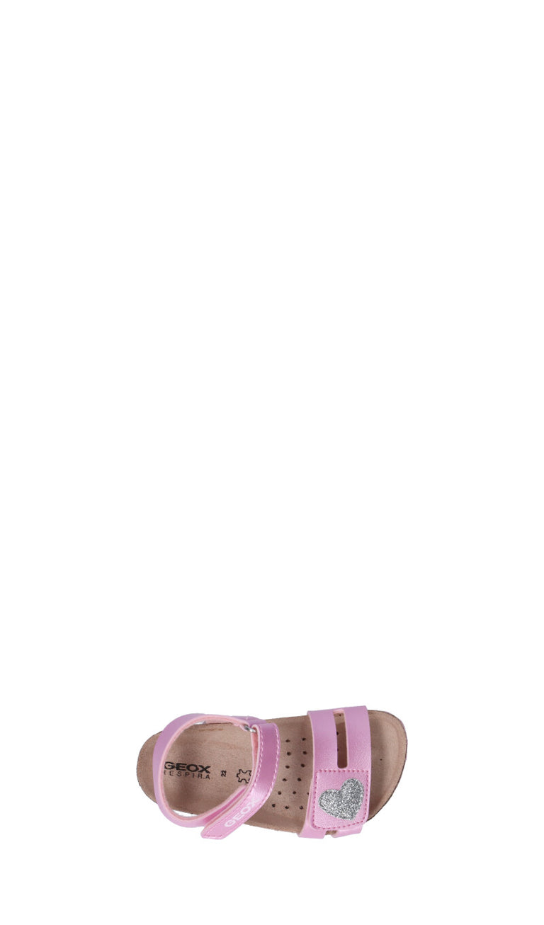 GEOX Sandalo bambina rosa/argento