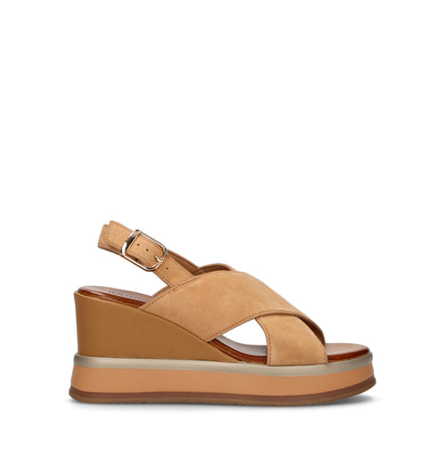 INUOVO Sandalo donna cuoio in suede