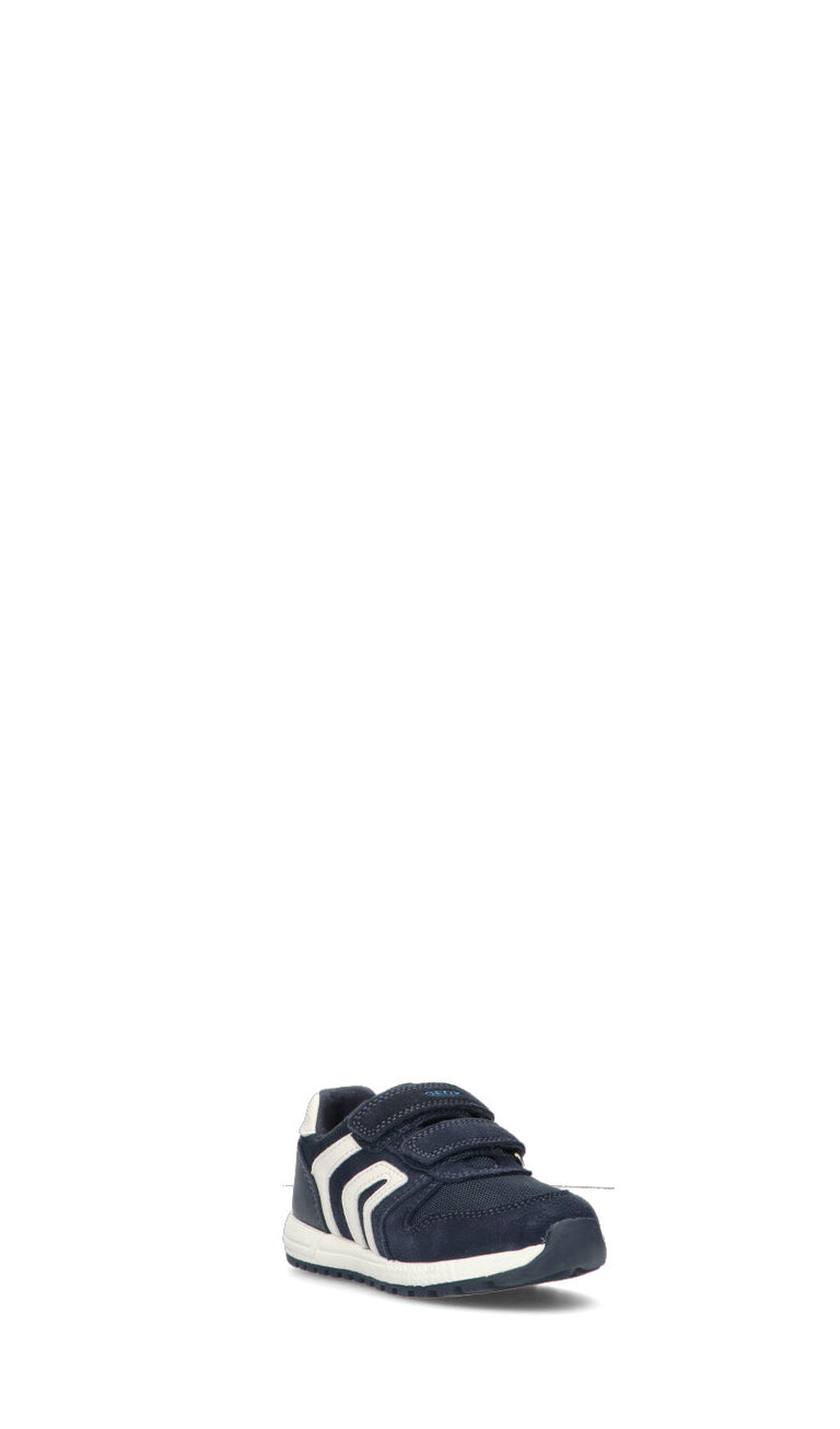 GEOX Sneaker bimbo blu in suede