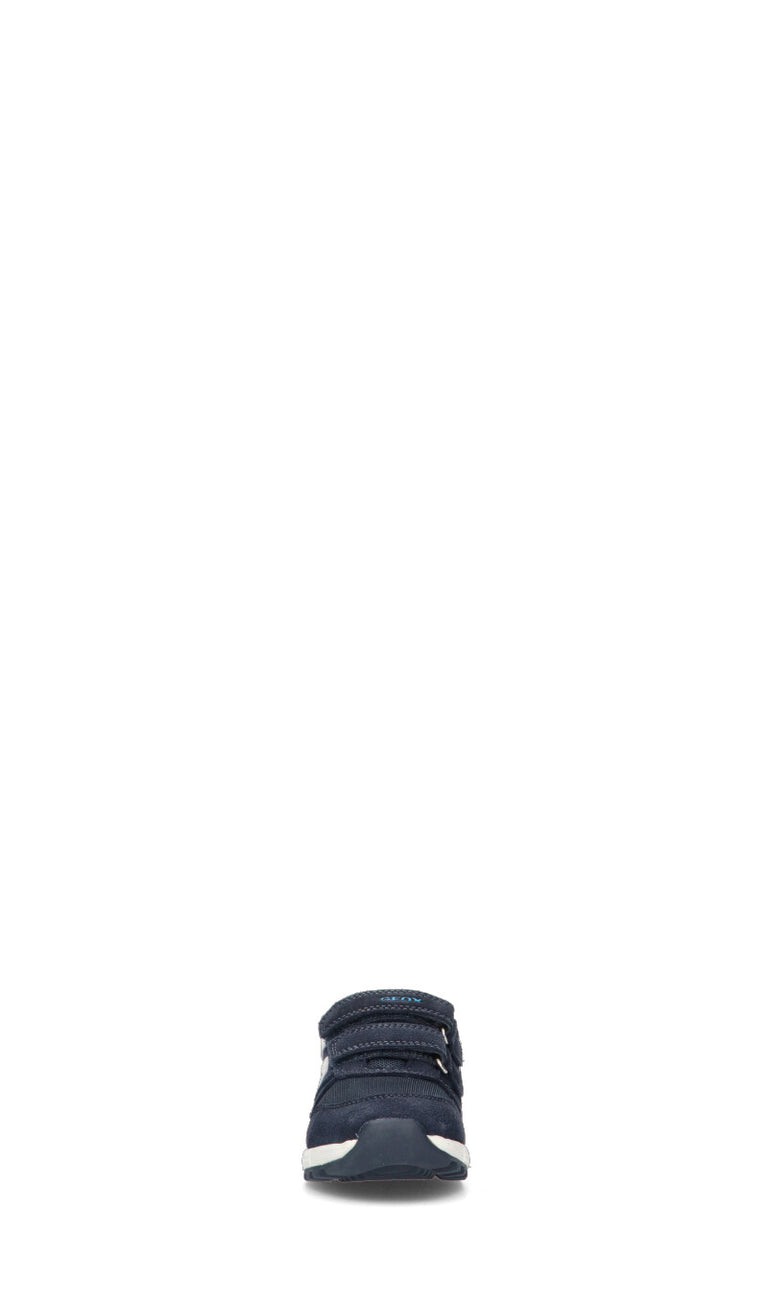 GEOX Sneaker bimbo blu in suede