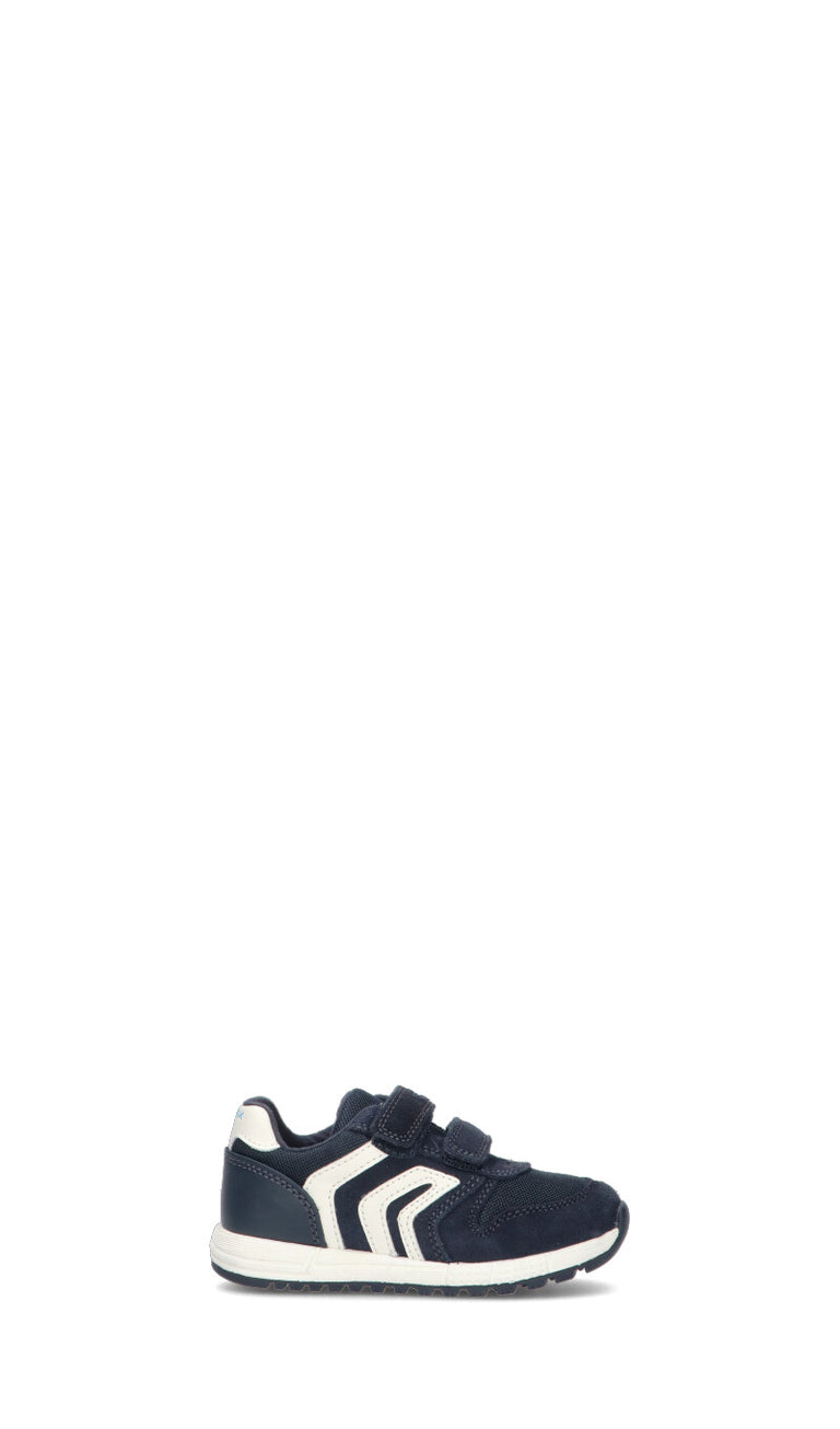 GEOX Sneaker bimbo blu in suede