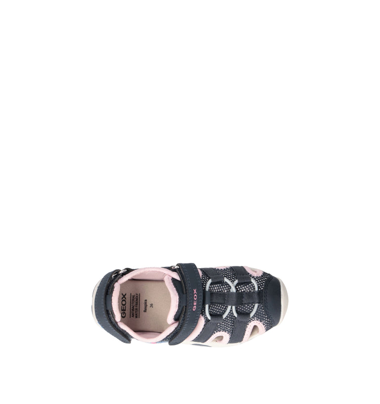 GEOX Sandalo bimbo blu/rosa