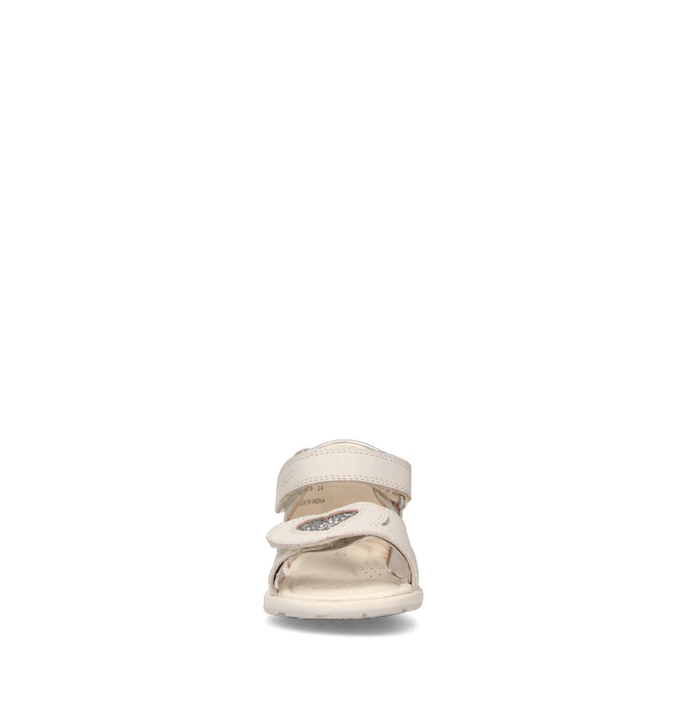 GEOX Sandalo bimba bianco