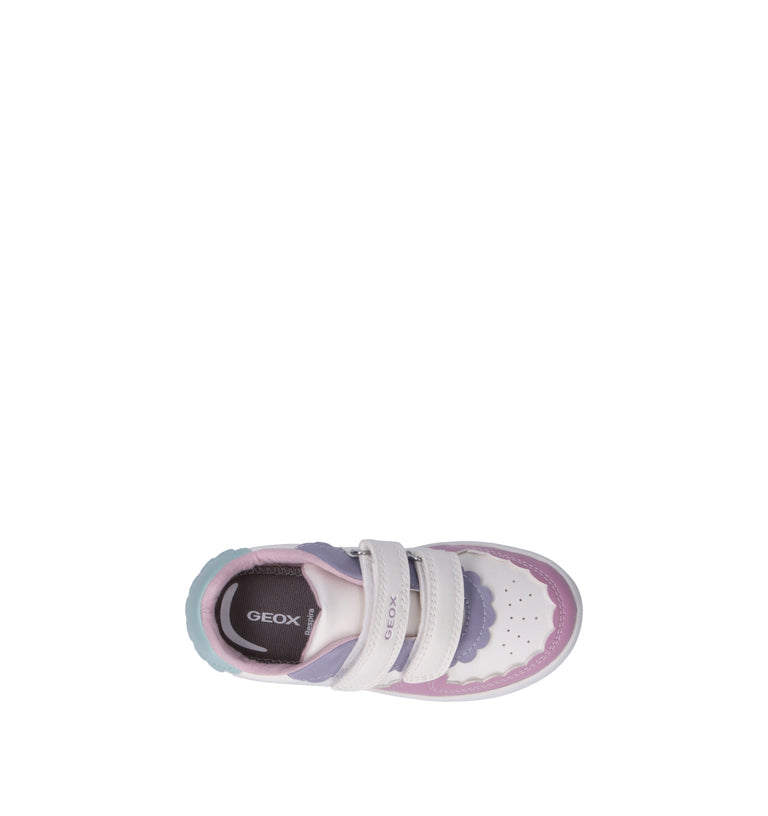 GEOX Sneaker bimba bianca
