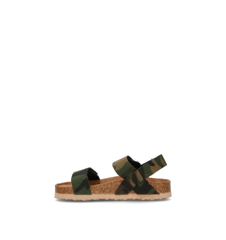 SJ Sandalo bimbo camouflage