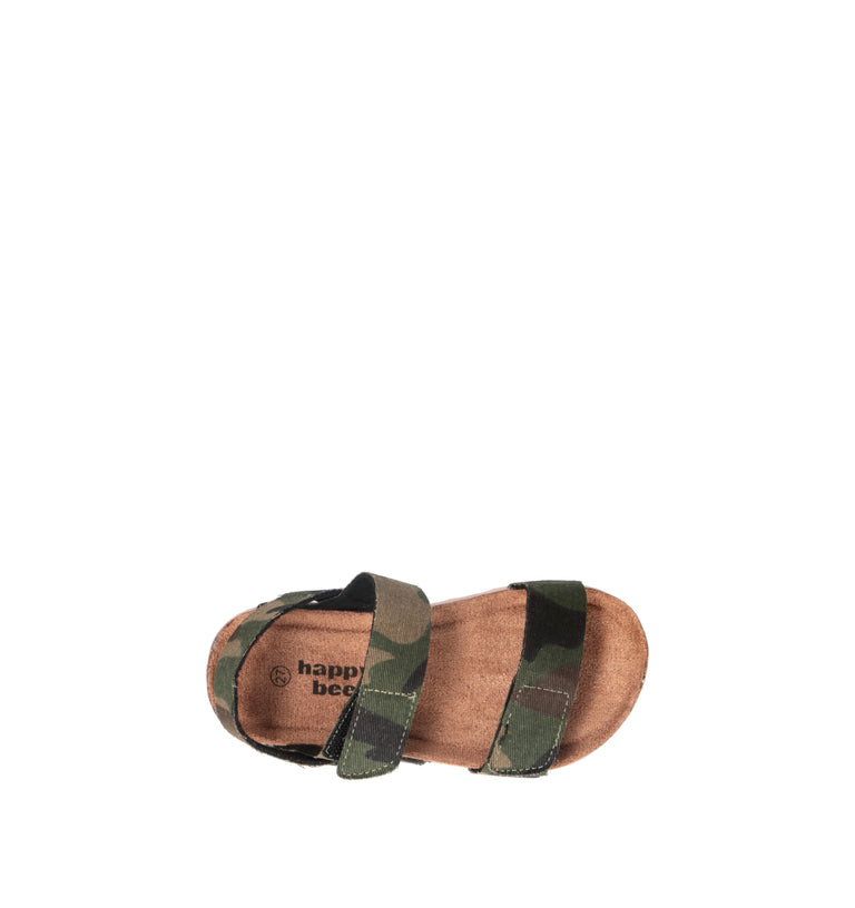 SJ Sandalo bimbo camouflage