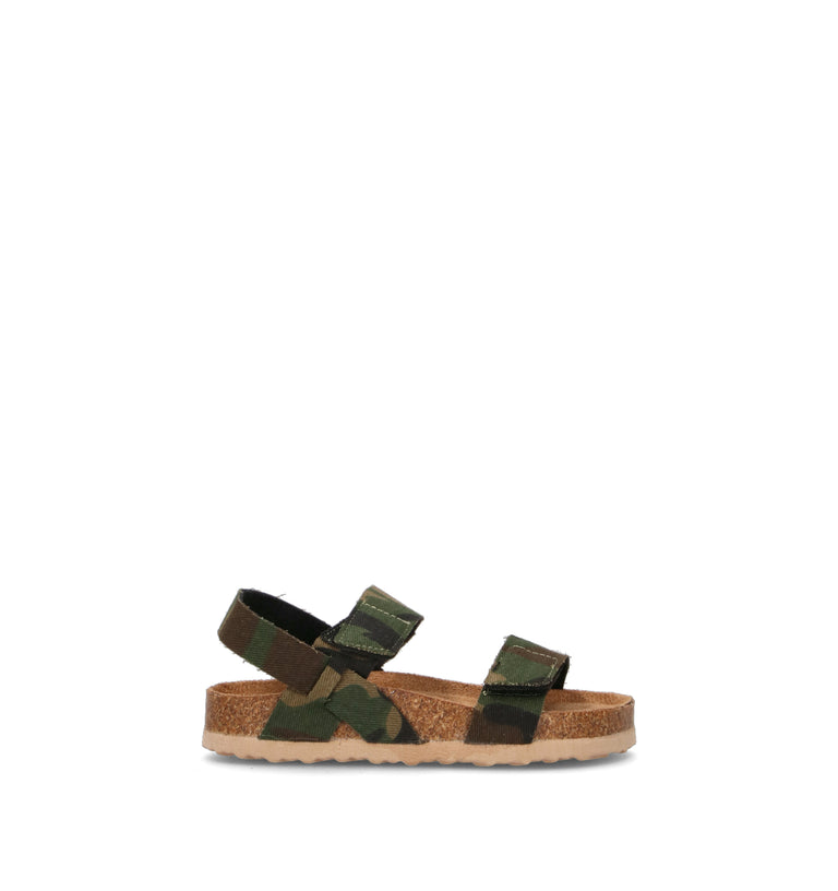 SJ Sandalo bimbo camouflage
