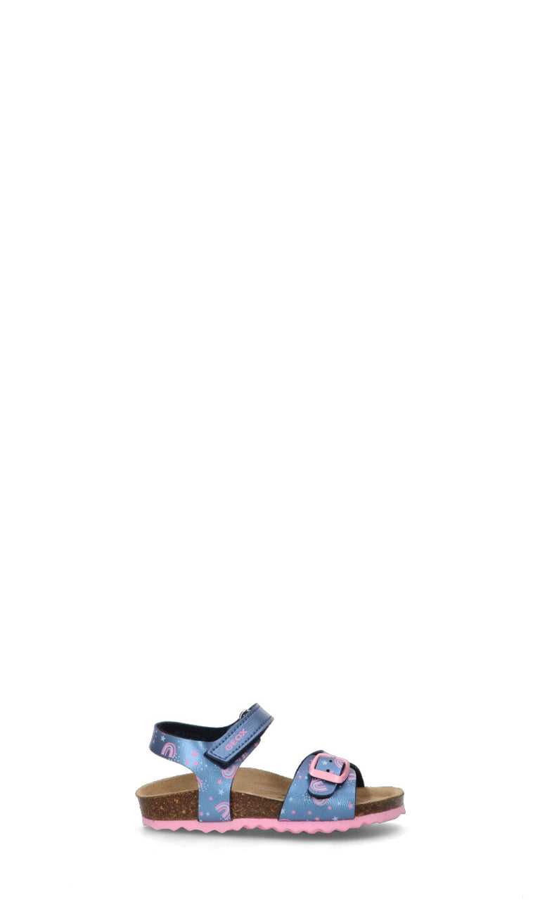 GEOX Sandalo bimba blu/rosa
