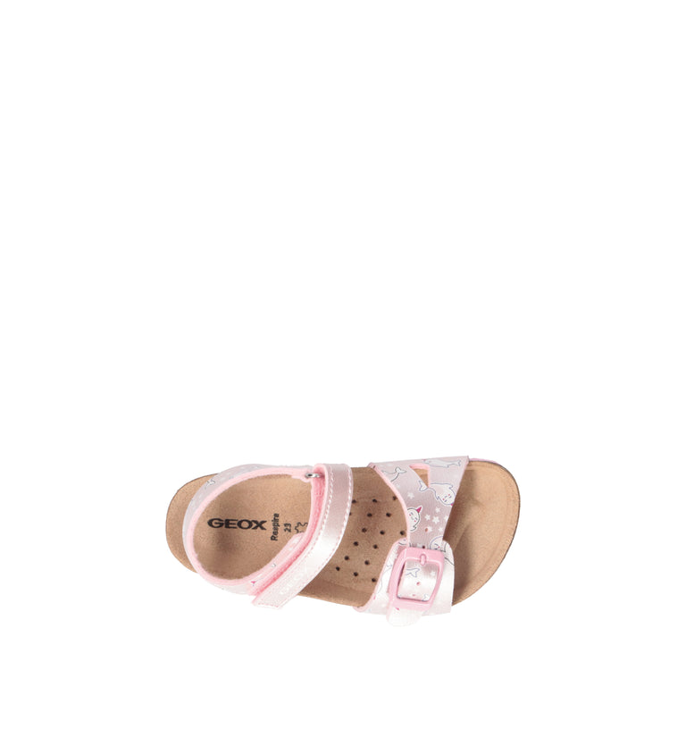 GEOX Sandalo bimba rosa