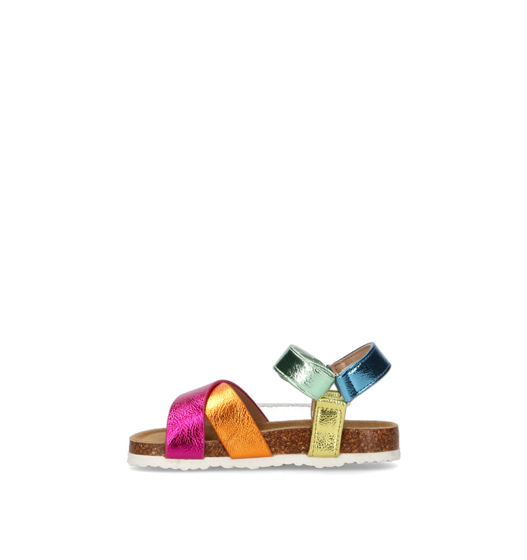 SJ Sandalo bimba multicolor