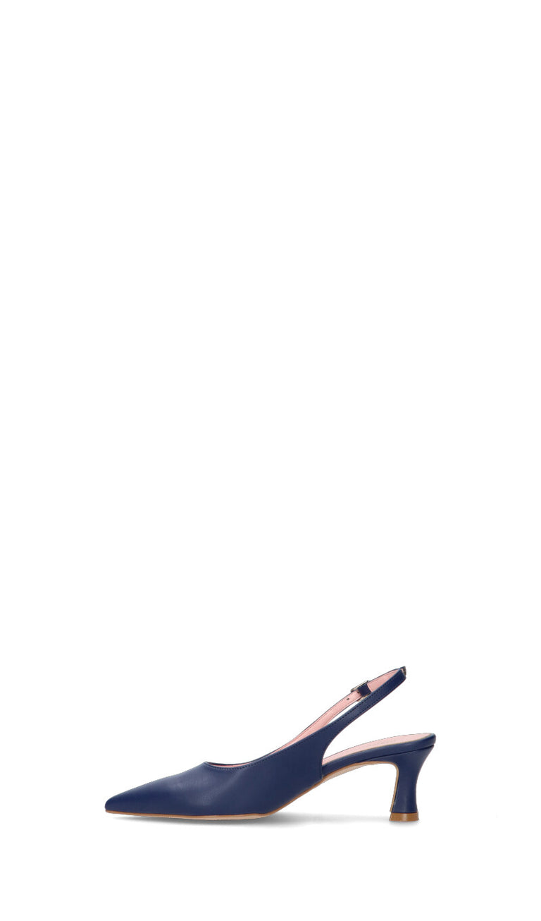 BIANCOANTICO Slingback donna blu