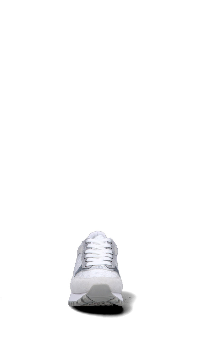 LIU JO Sneaker donna bianca/grigia in suede