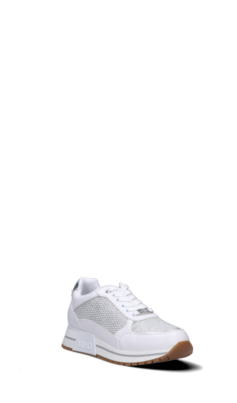 LIU JO Sneaker donna bianca/argento