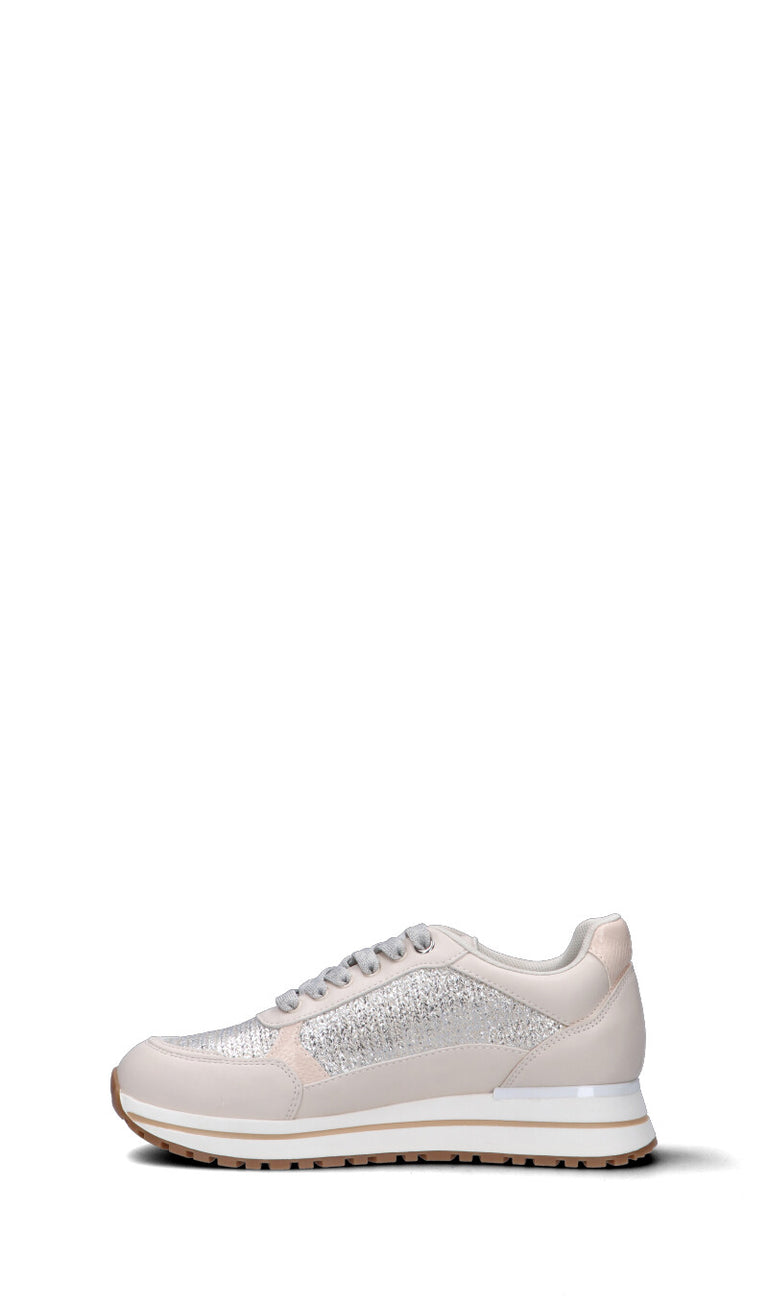 LIU JO Sneaker donna panna/argento