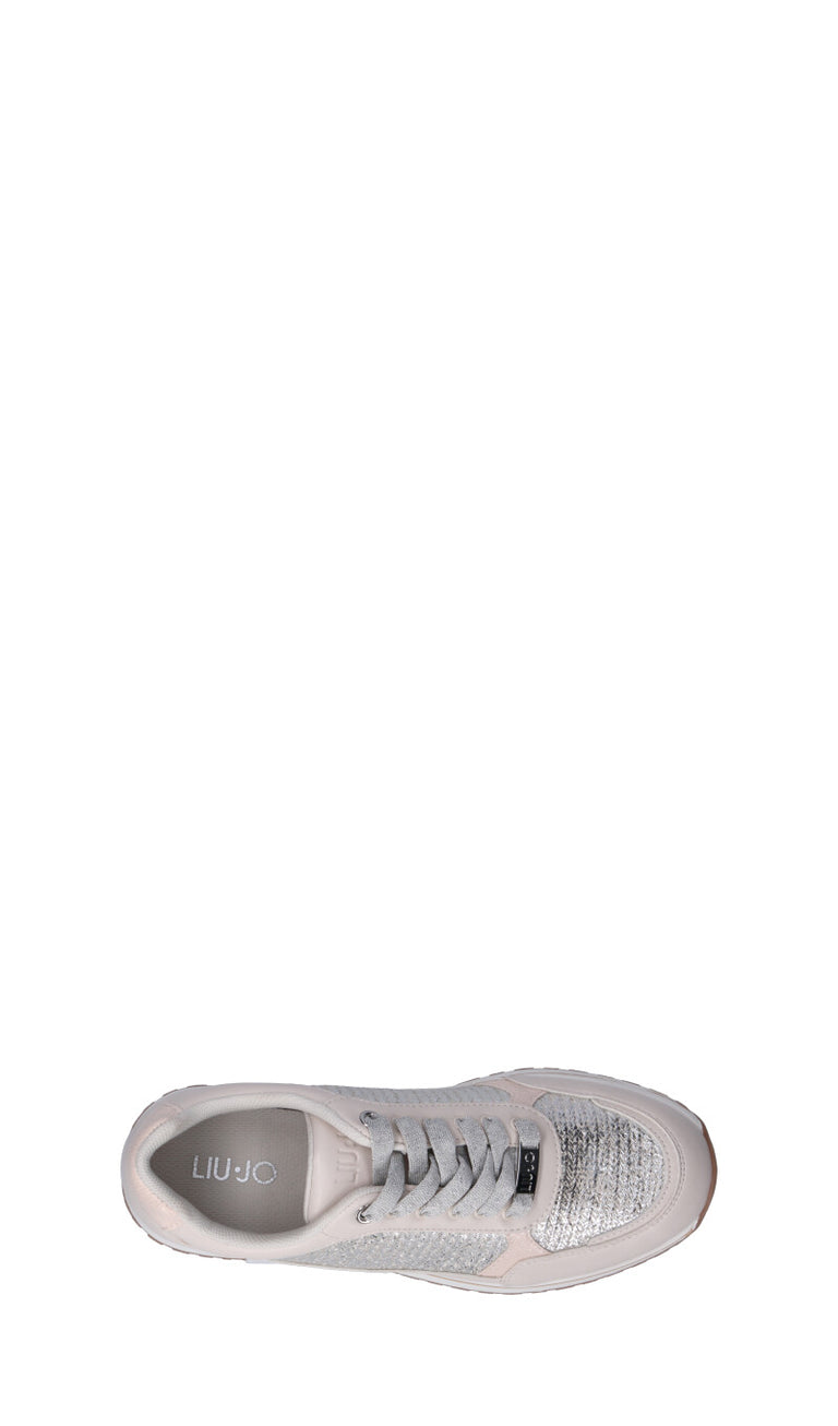 LIU JO Sneaker donna panna/argento
