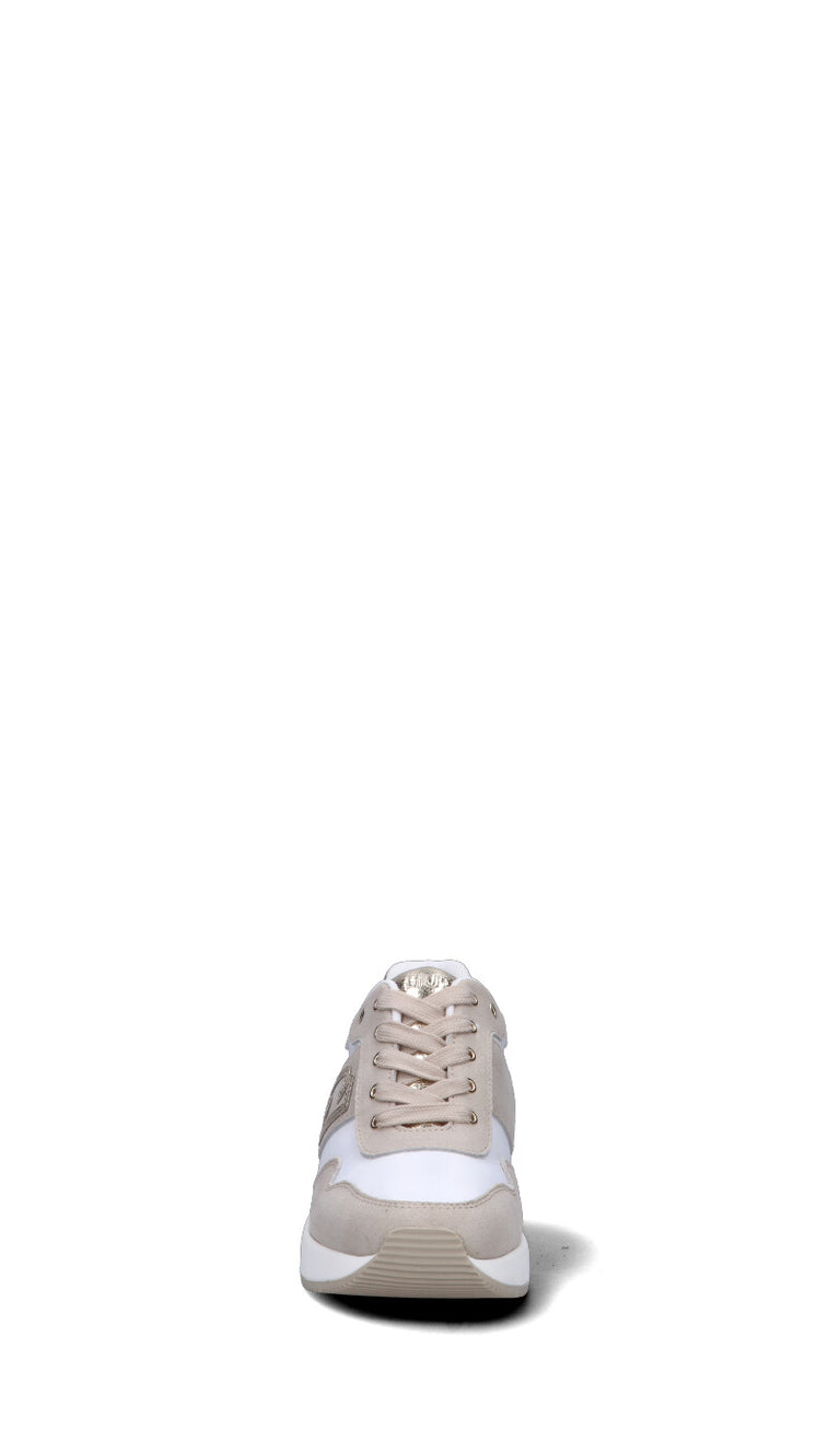 LIU JO Sneaker donna bianca/beige/oro