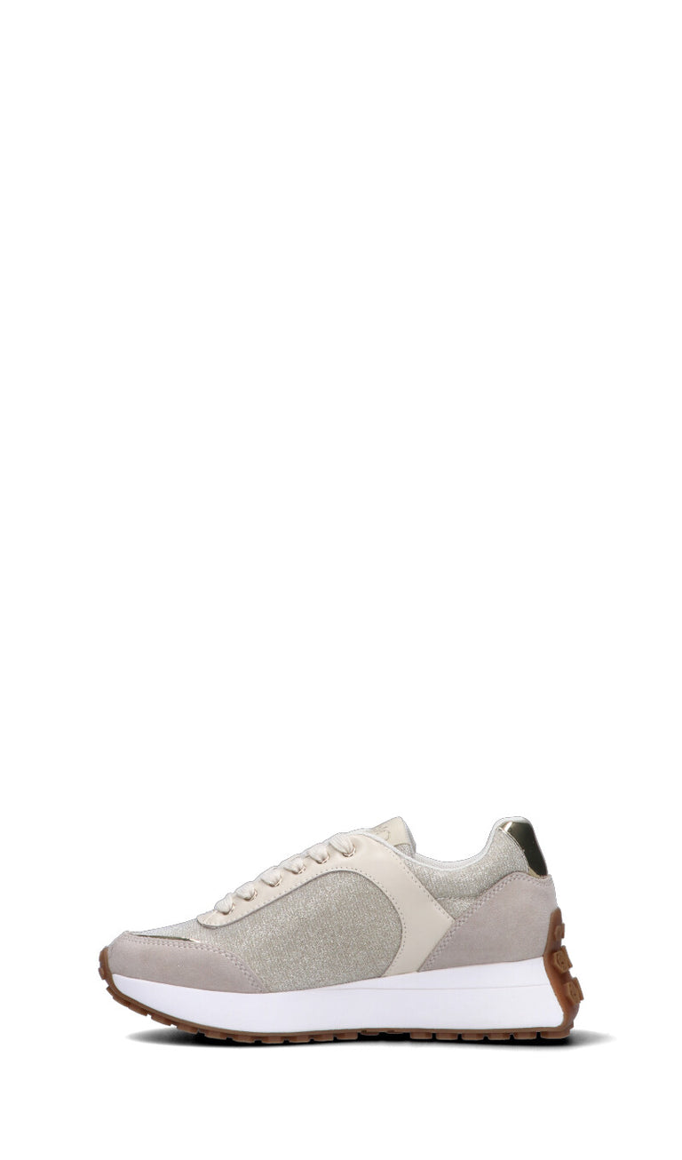 LIU JO Sneaker donna beige in suede