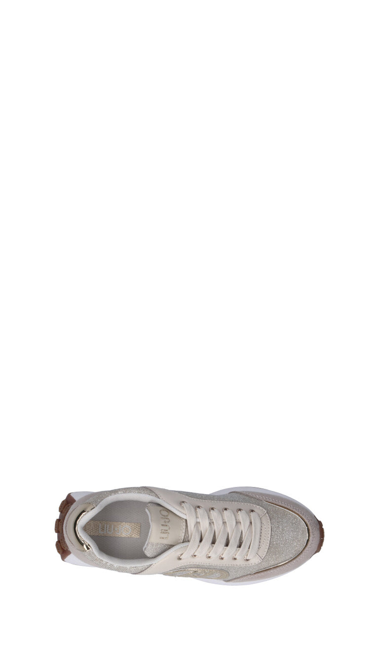 LIU JO Sneaker donna beige in suede