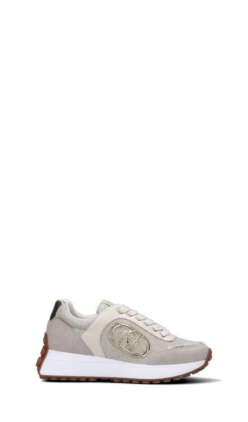 LIU JO Sneaker donna beige in suede