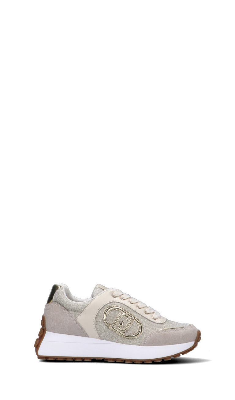 LIU JO Sneaker donna beige in suede