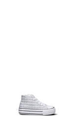 FORNARINA Sneaker bimba bianca/argento