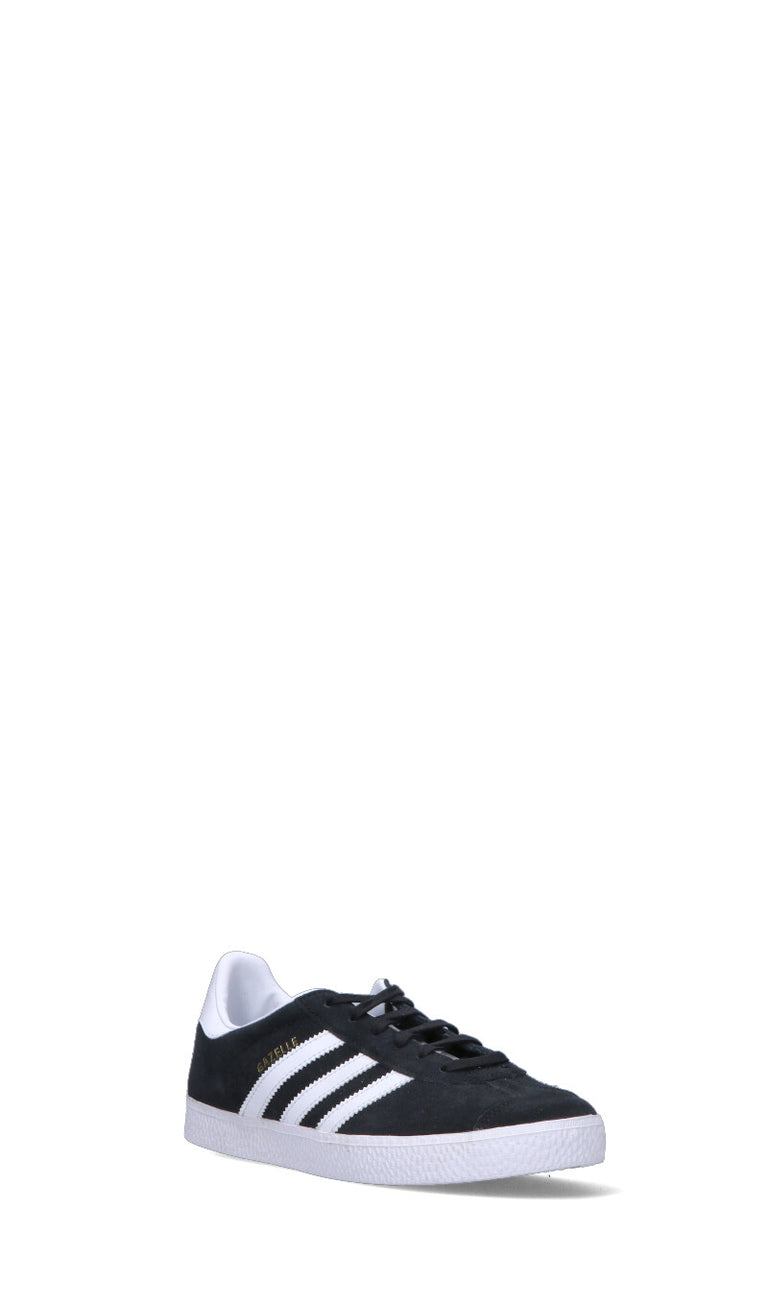 ADIDAS ORIGINAL GAZELLE J - Sneaker ragazzo nera in pelle
