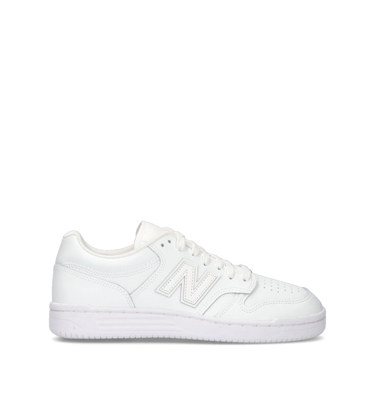 NEW BALANCE 480 Sneaker uomo bianca in pelle