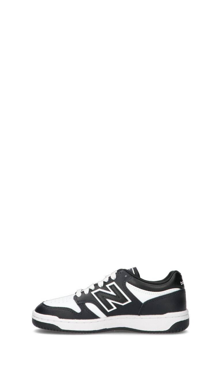 NEW BALANCE Sneaker uomo nera in pelle