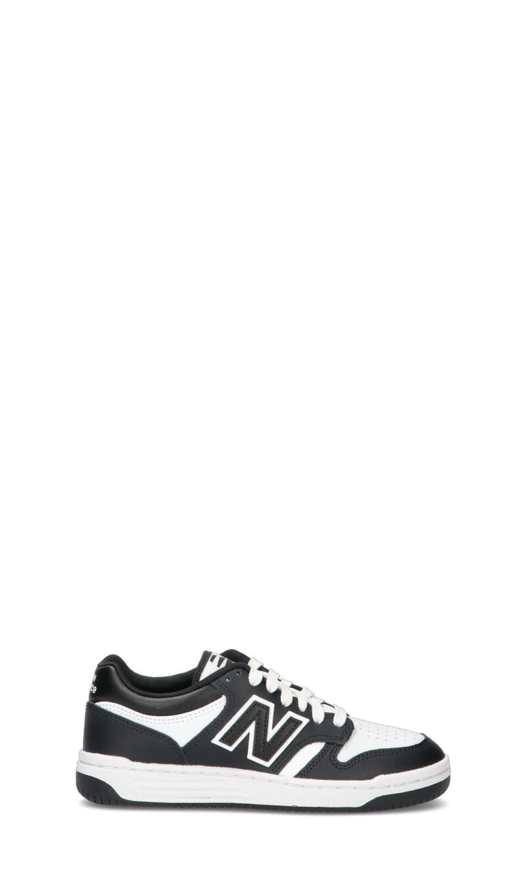 NEW BALANCE Sneaker uomo nera in pelle