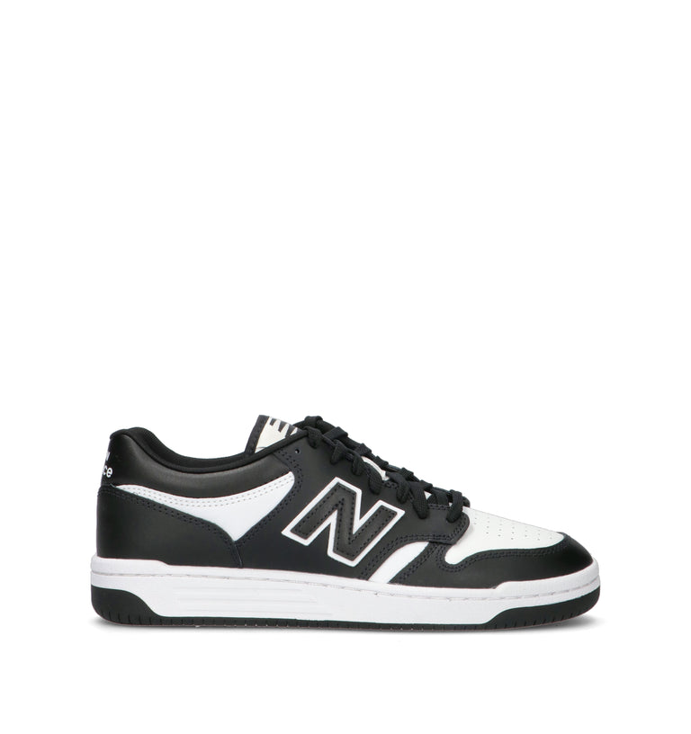 NEW BALANCE Sneaker uomo nera in pelle