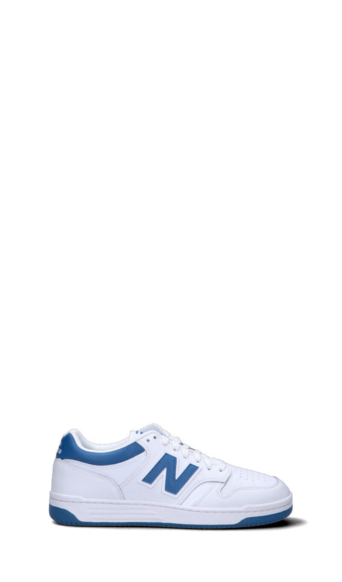 NEW BALANCE Sneaker uomo bianca/blu in pelle