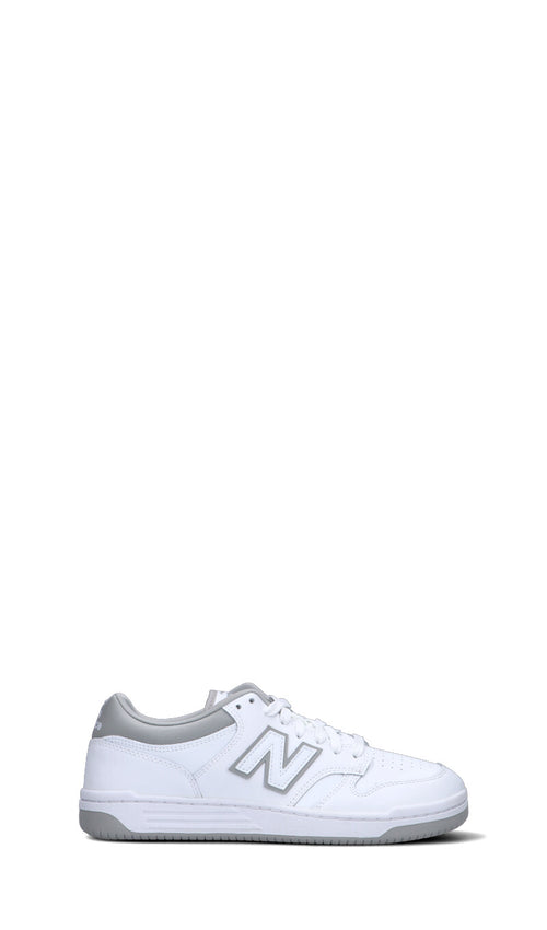 NEW BALANCE - 480 Sneaker uomo bianca/grigia in pelle