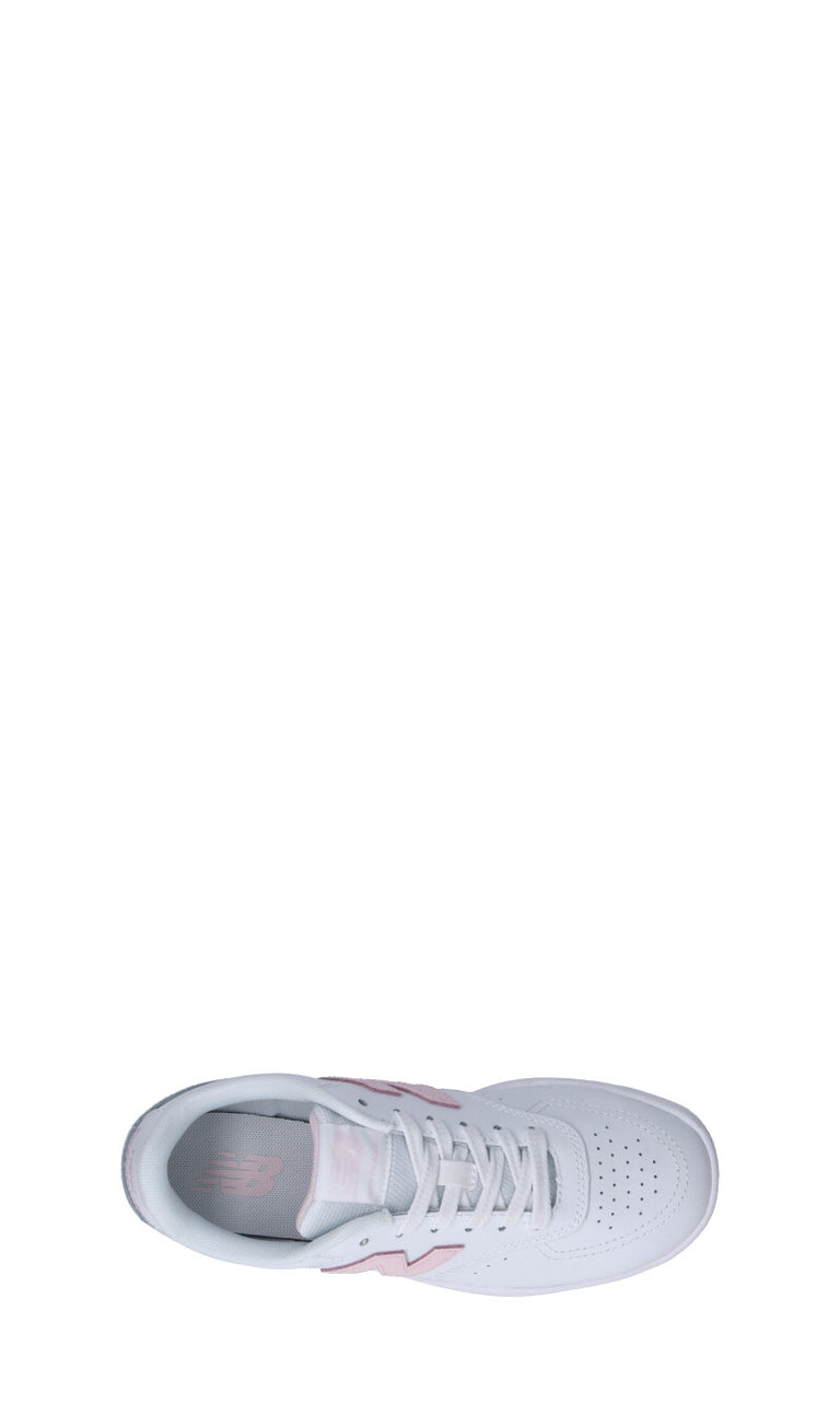 NEW BALANCE Sneaker donna bianca/rosa in pelle
