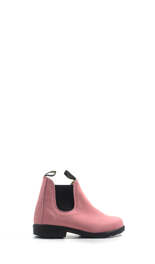 BLUNDSTONE Tronchetto bimba rosa in pelle