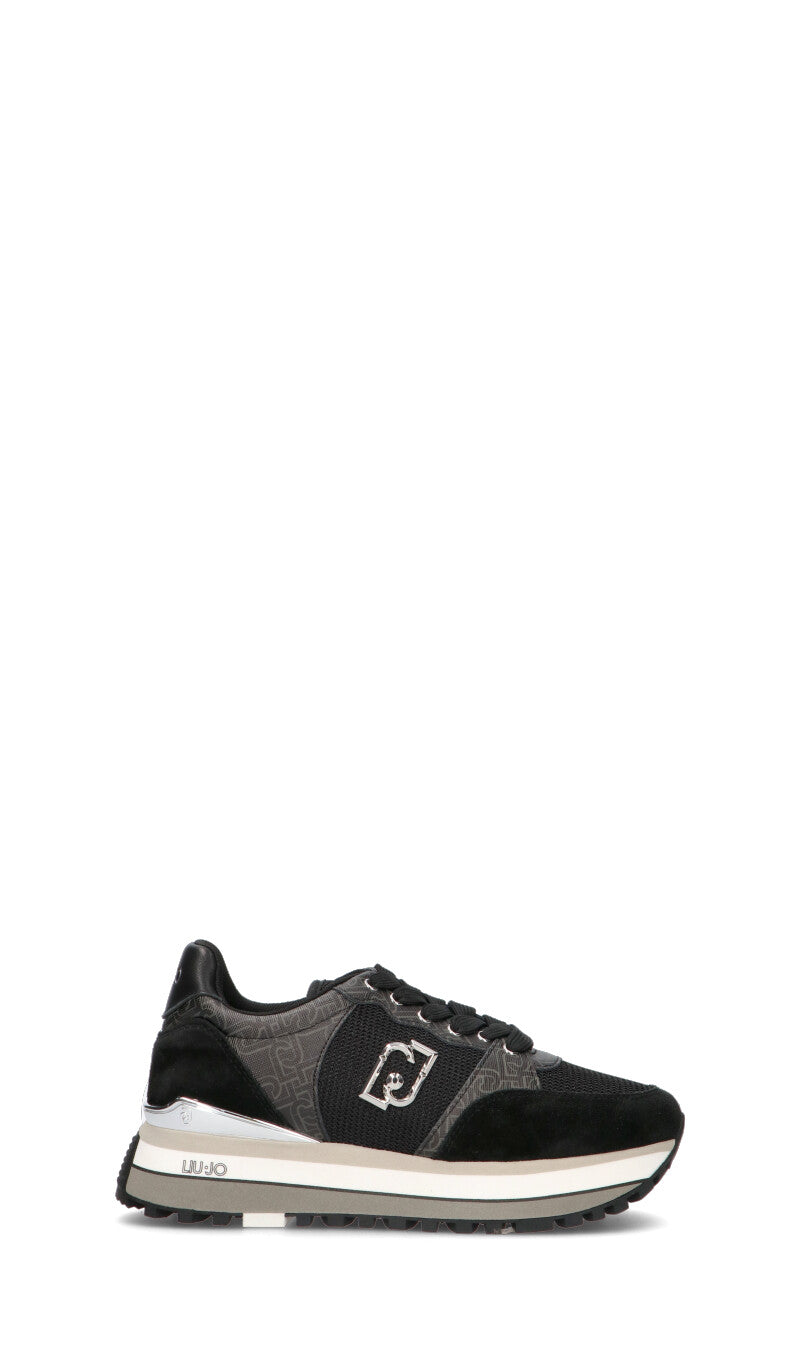 LIU JO Sneaker donna nera in pelle