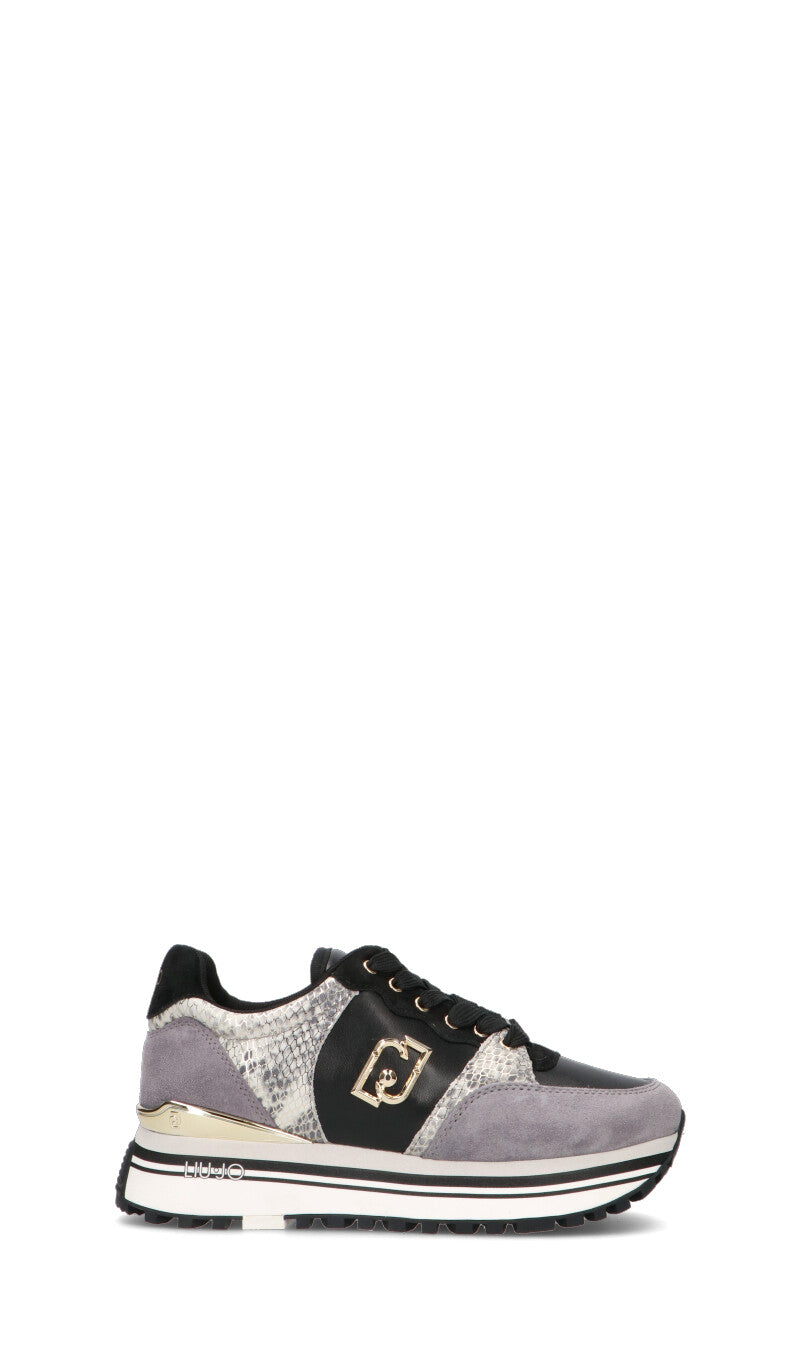 LIU JO Sneaker donna nera in pelle