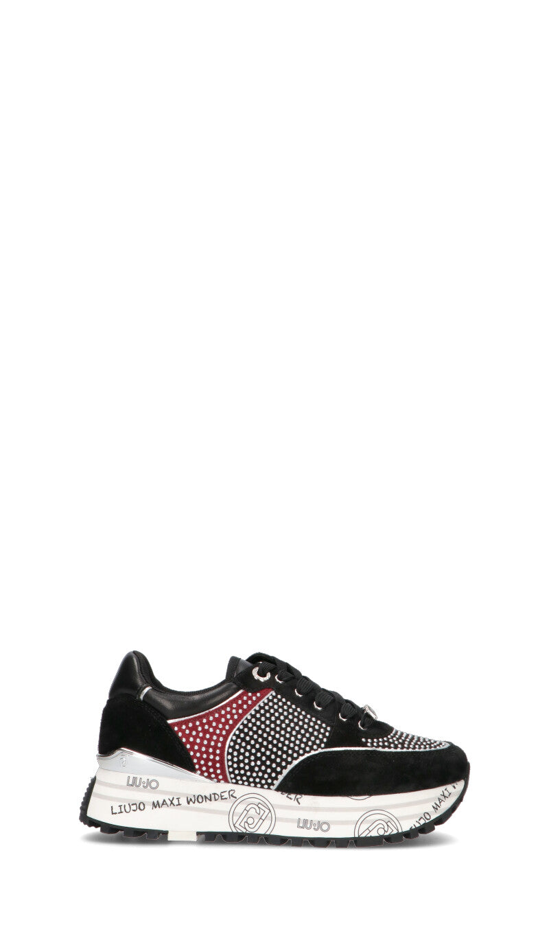 LIU JO Sneaker donna nera in pelle